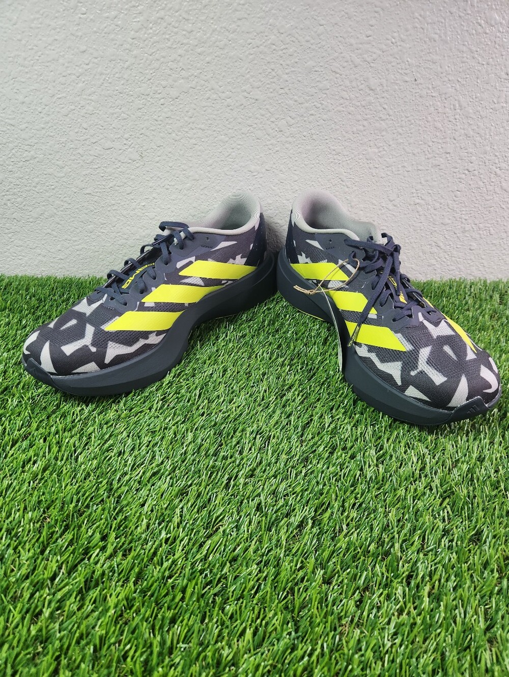 Men Adidas x AMG Motorsport Adizero Evo SL Aurora Running Shoe KI7297 Size 10.5 - Picture 3 of 7
